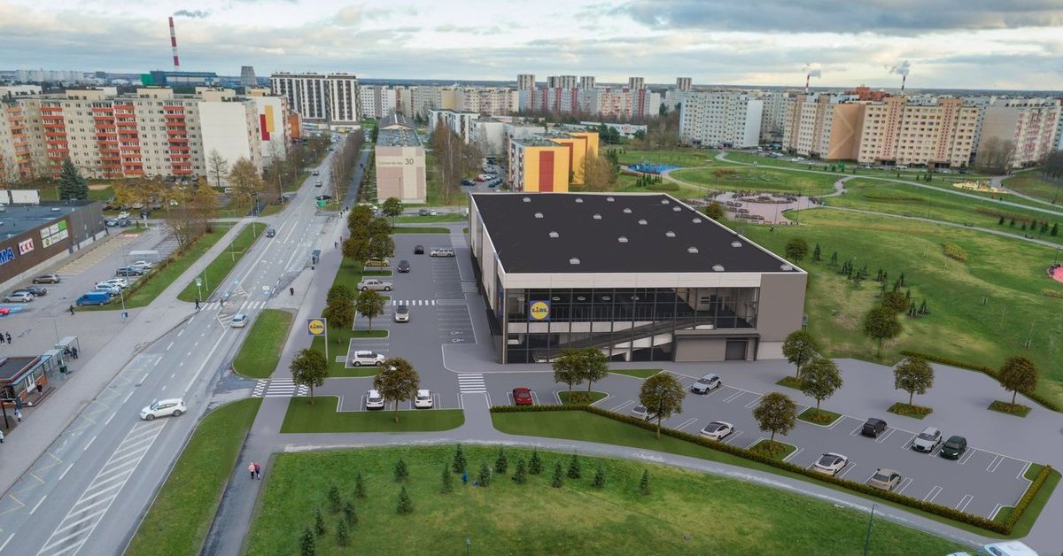Linnamäe Lidl · Linnamäe tee 28 – foto